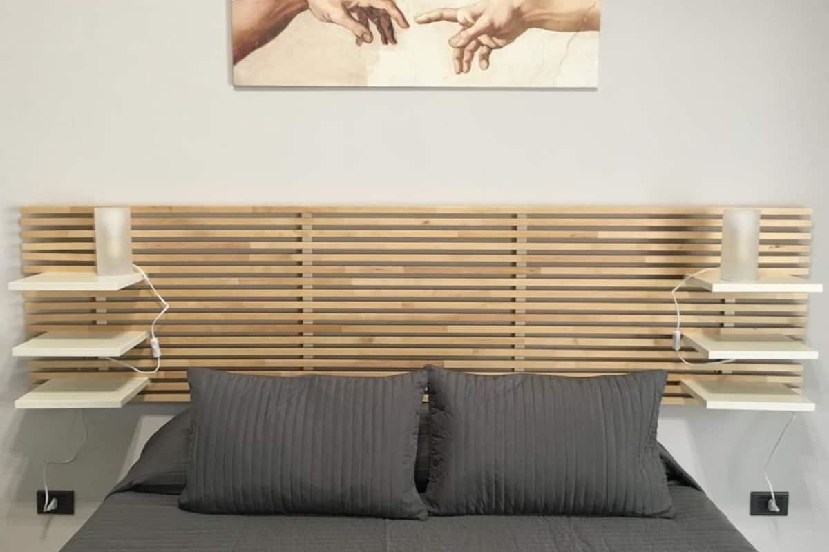 Chambre Double Standard, vue cour intérieure | Rideaux occultants, Wi-Fi gratuit, draps fournis