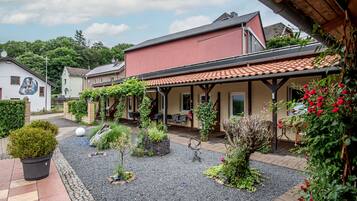 Blick auf den Garten