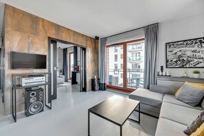 Design-Apartment, Mehrere Betten | Allergikerbettwaren, individuell dekoriert, individuell eingerichtet