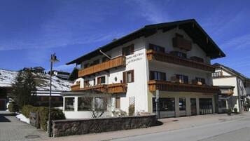 Façade de l’hébergement