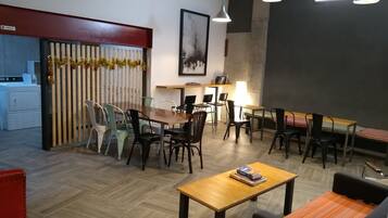 Sala de estar en el lobby