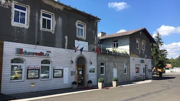 Fassade der Unterkunft