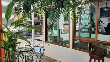 Standard Double Room, Garden View | Terrace/patio