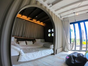 In-room safe, individually furnished, free WiFi, bed sheets - Dot Cottage Imgya Terrace 88rezo (Miyakojima)