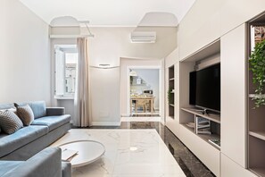 Apartment, 1 Bedroom, Balcony | Living area - Riva Apartments by Wonderful Italy (Syracuse)