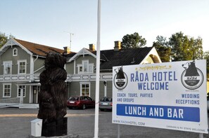 Façade de l’hébergement