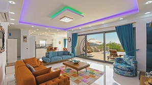 Villa | Living area | LCD TV, DVD player - Villa Asia (Kas)
