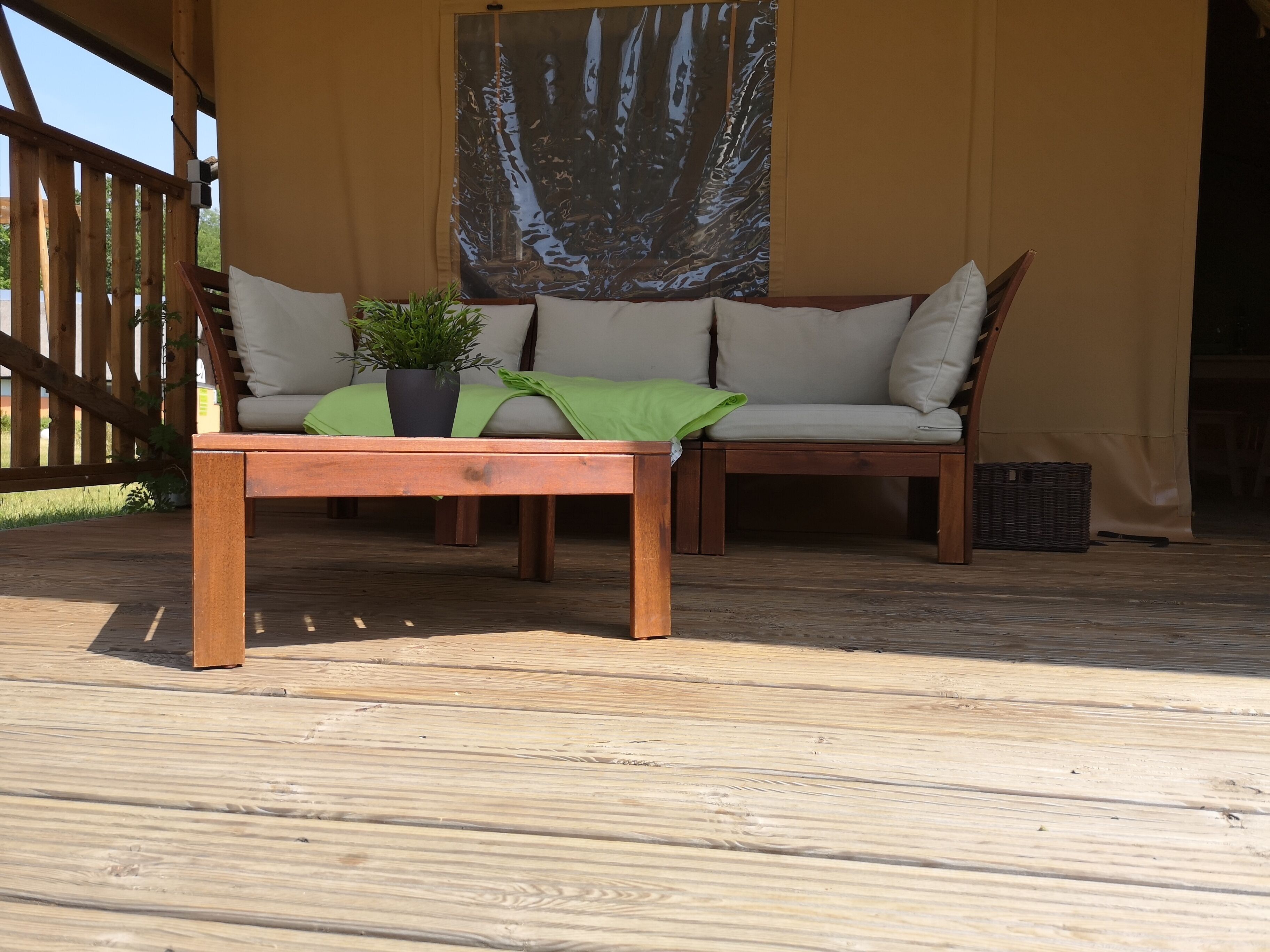 Telt – deluxe | Terrasse/patio