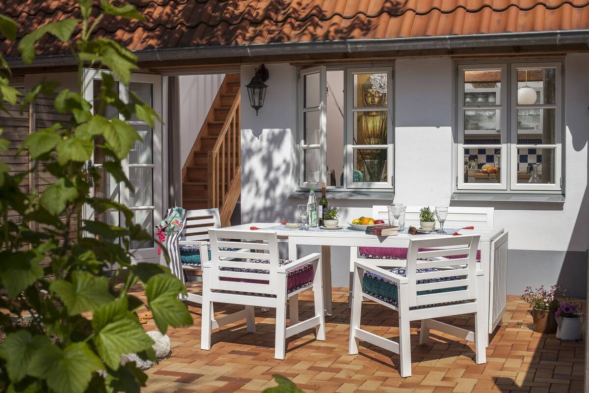 Appart'hôtel Exclusif, 3 chambres, patio | Terrasse/Patio