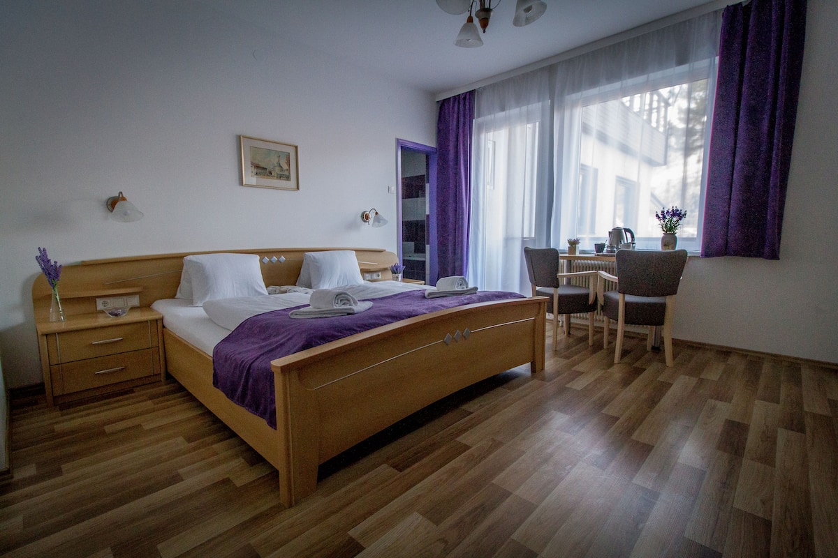 1 bedroom, desk, blackout drapes, WiFi (free)