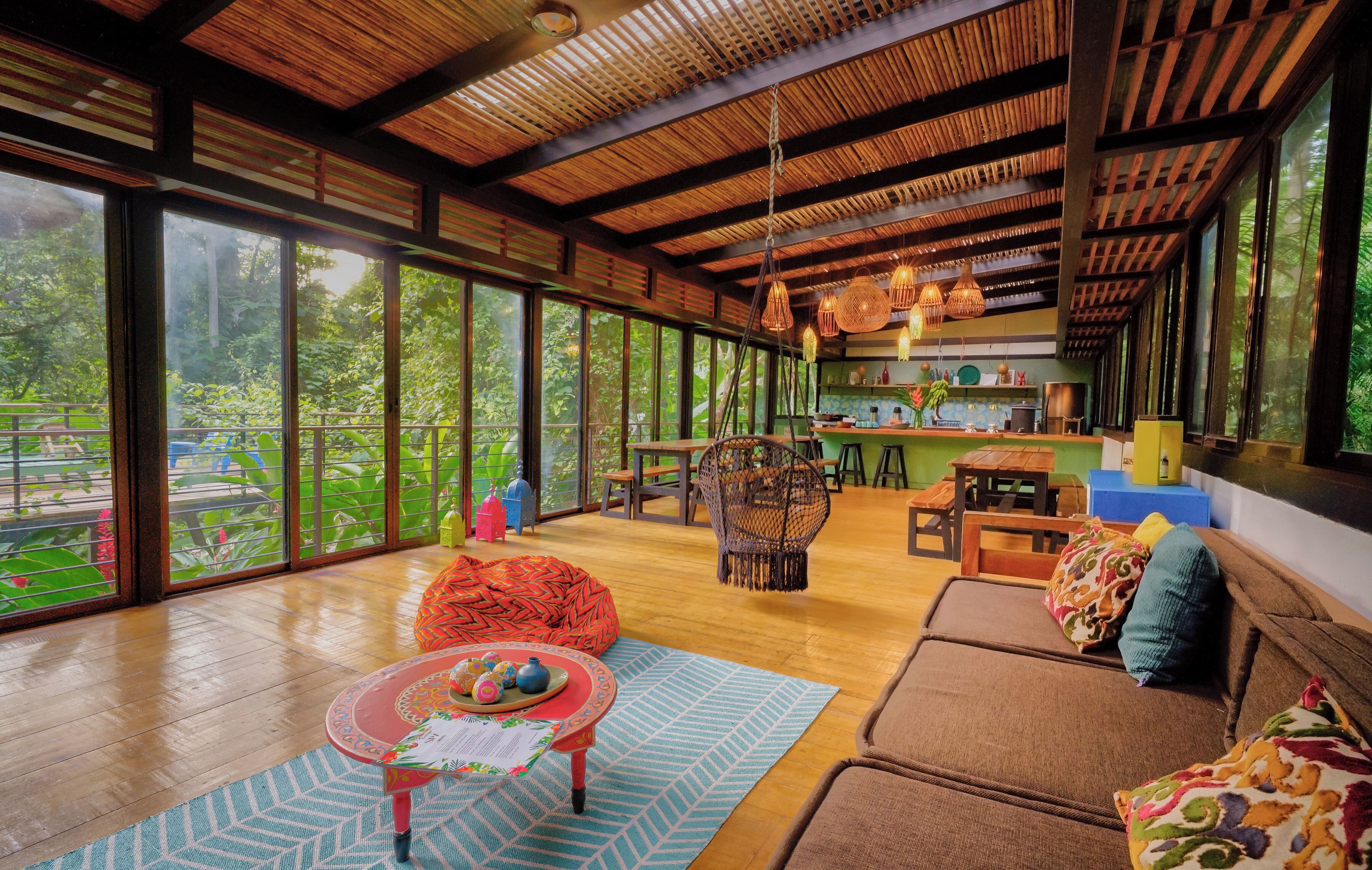 Sala de estar en el lobby