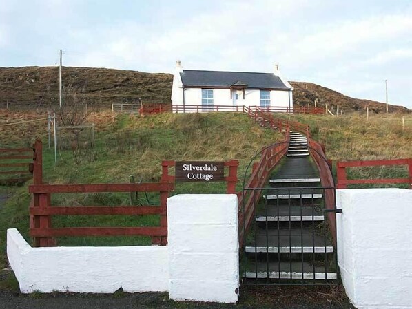 Entrada de la propiedad