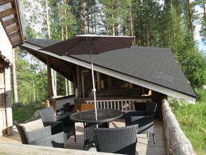 Outdoor dining - Maatilamatkailu Peräkangas (Lapua)