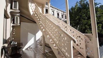 City Twin Room | Balcony view