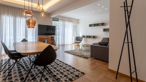 Appartement, 3 chambres | Restauration dans la chambre