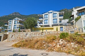 Voorkant van accommodatie