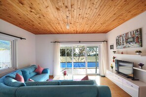 Villa, 2 Bedrooms | Living area | LCD TV, DVD player - Villa Erva (Kas)