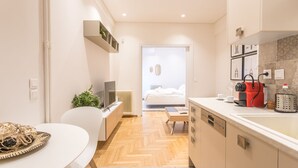 Apartment, 1 Bedroom | Living area - QuietFlat 4th Flr HiEnd 1bdr (Athens)