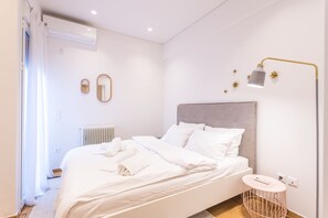 Apartamento, 1 quarto | 1 quarto, cofres nos quartos, ferros/tábuas de passar roupa