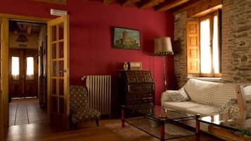 TV, lareira, DVD player, pebolim