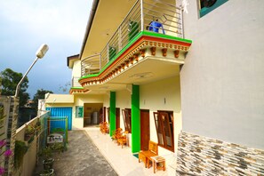 Fassade der Unterkunft