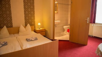 Doppelzimmer | Schreibtisch, Verdunkelungsvorhänge, schallisolierte Zimmer