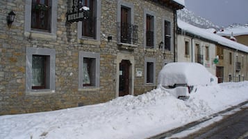 Façade de l’hébergement