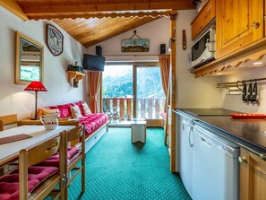 Interior - Cozy 1-bedroom apartment with balcony and ski locker in Méribel (Méribel)