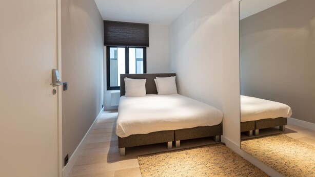 Apartment, 1 Queen Bed, Non Smoking | 1 bedroom, WiFi (free), bed sheets - Theater Square Apartments 47 (Antwerp)