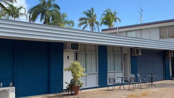 Façana frontal de l'allotjament