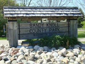 Property grounds - Family and pet friendly house in beautiful Sandy Knoll County Park! (West Bend)