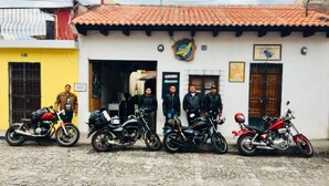 Property entrance - Banana Azul (Antigua Guatemala)