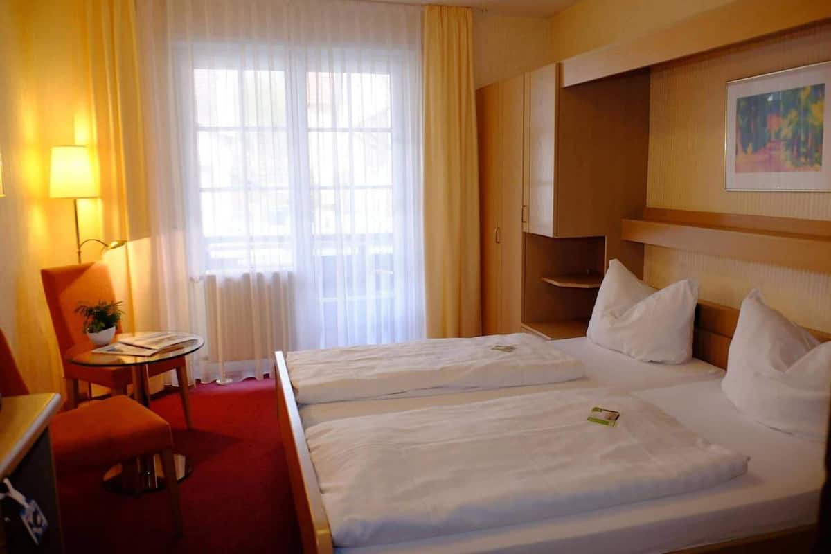 Minibar, in-room safe, desk, blackout curtains