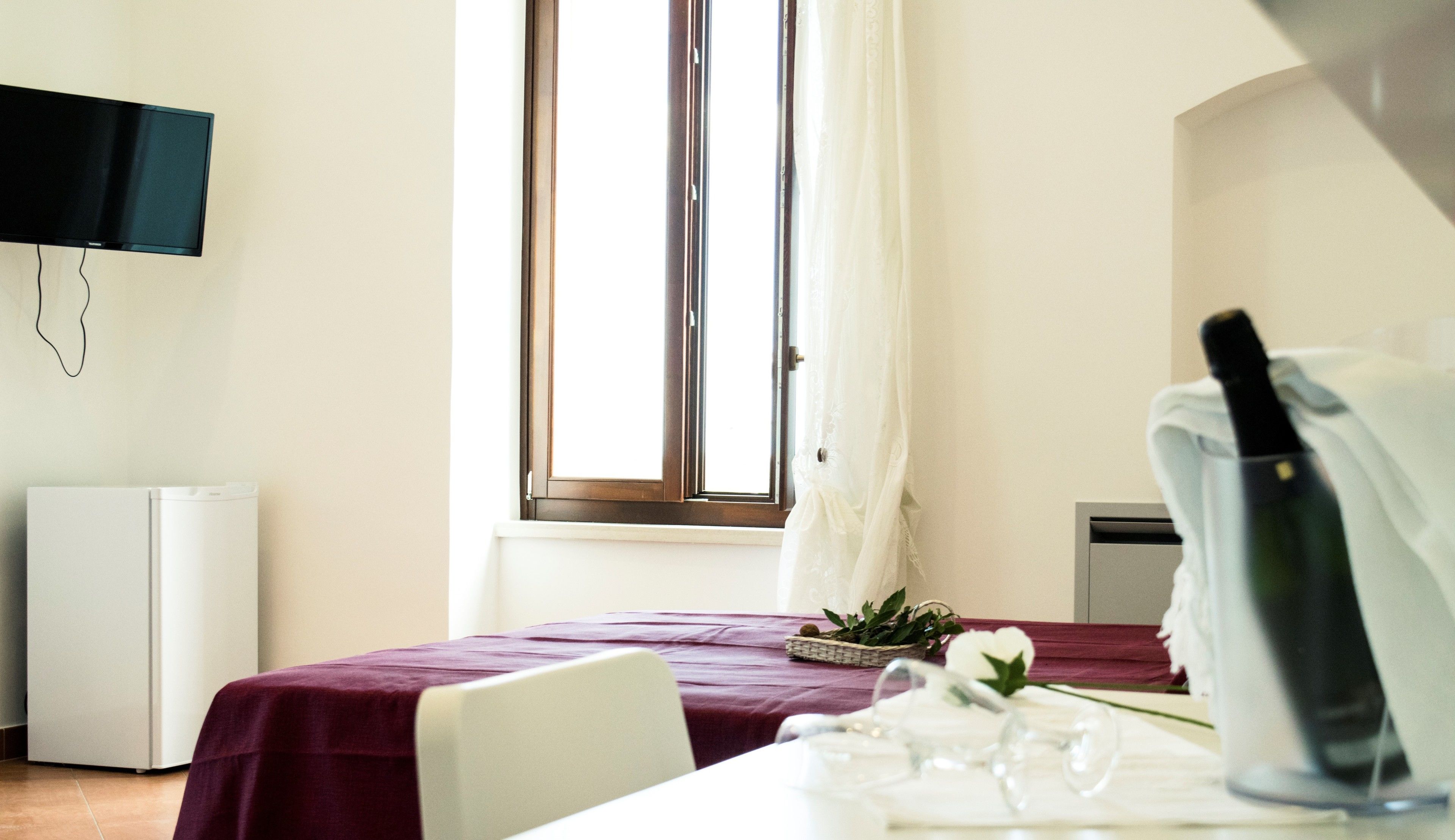 Chambre Double Romantique, balcon, vue vignoble