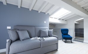 高級公寓, 1 間臥室, 廚房 | 起居區 | LED 液晶電視