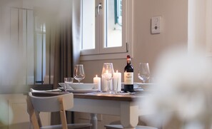 Superior Apartment, 1 Bedroom, Kitchen | Living area - Le Fiorentine Boutique Apartments (Florence)