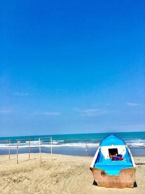 Camas de playa gratis, sillas reclinables de playa