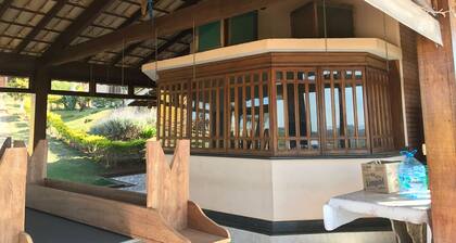 Peaceful and cozy farmhouse Illuminated swimming pool Sauna Barbecue Wi-Fi