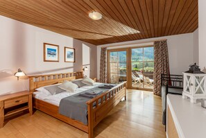 2 slaapkamers, een kluis op de kamer, een strijkplank/strijkijzer