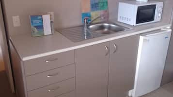 Fridge, microwave, oven, toaster