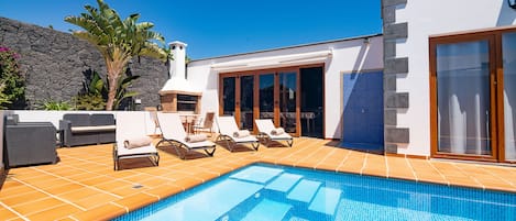 Außenpool, beheizter Pool