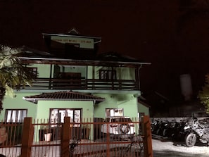 Front of property – evening/night