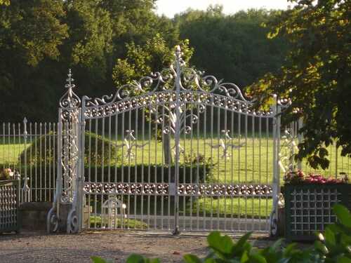 Longère du XVIII ème,  pleine campagne, 10  personnes,  piscine privée ,