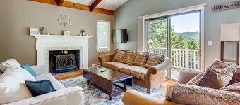 Silver Spring Chalet Stort 4 soverom, Pittsfield VT, 20 min til Killington Slopes