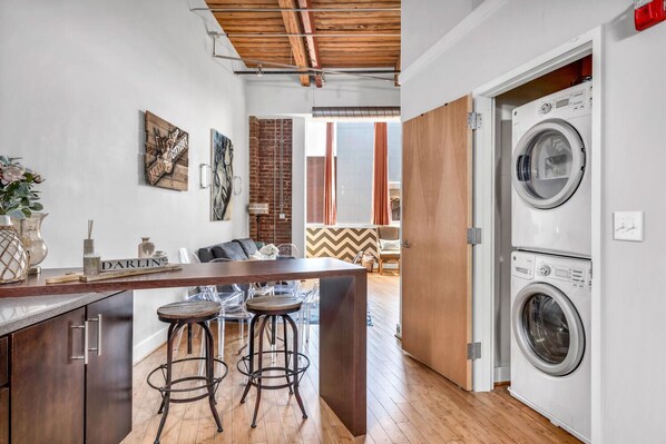 Interior - Stay like a local, walk to Broadway! The June Loft with king beds by Music City Loft (Nashville)