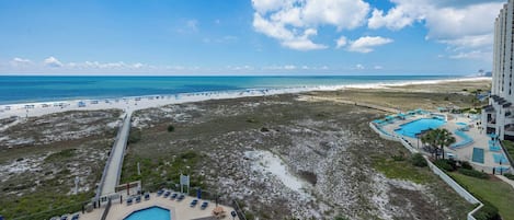 Accommodatie ligt op het strand