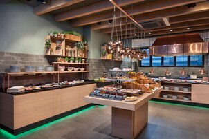 Daily buffet breakfast for a fee