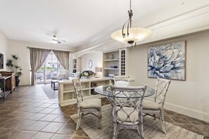 5080 Annunciation Circle, Unit 1205 | Living area - Condos by Ave Maria Rentals (Immokalee)