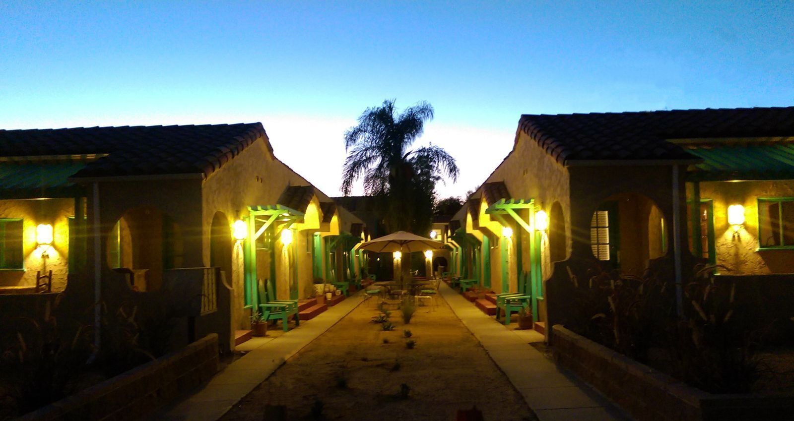 Enceinte de l’hébergement