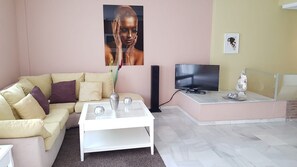 Televisie en een stereo